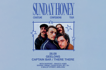 Sunday Honey – Coastline Confessions Tour | Captain, Geelong