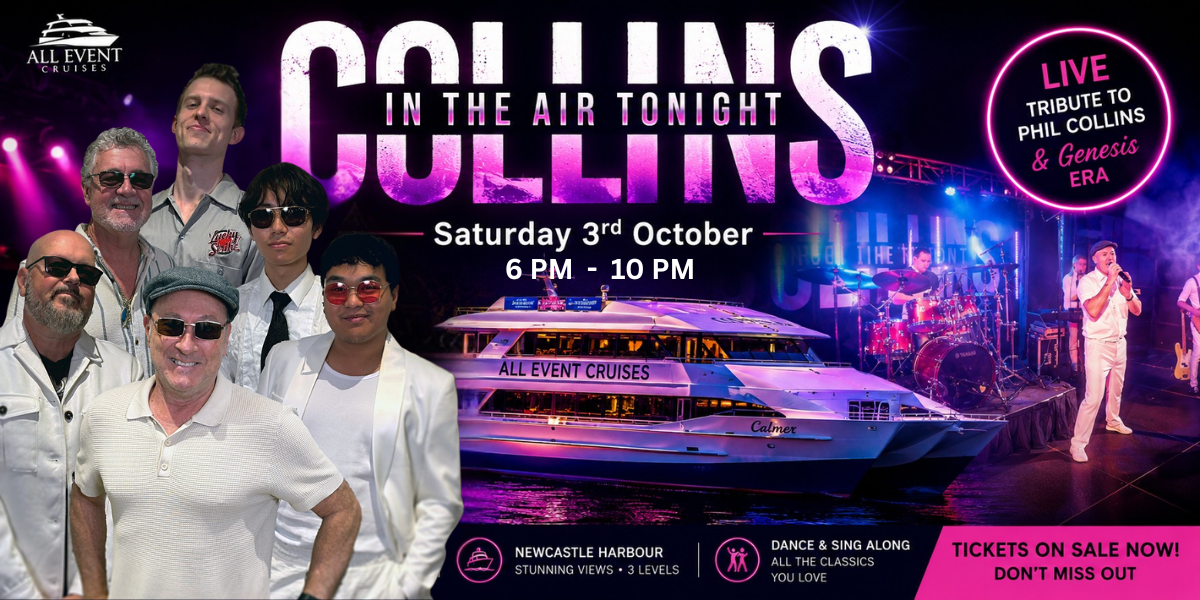 In The Air Tonight | Phil Collins Tribute Show | Newcastle Harbour Cruise