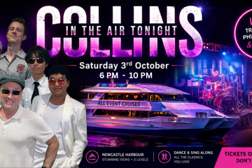 In The Air Tonight | Phil Collins Tribute Show | Newcastle Harbour Cruise