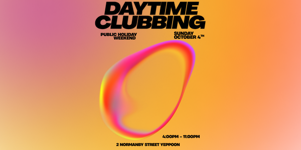 Daytime Clubbing live at The Strand Hotel - Concert poster