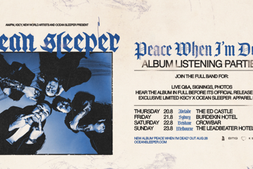 Ocean Sleeper - Peace When I'm Dead Album Release Party - Adelaide