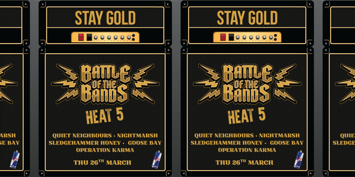Stay Gold Battle Of The Bands - Heat 5