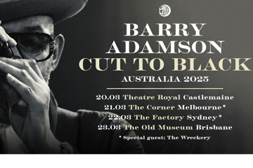 BARRY ADAMSON (UK) - 'Cut To Black' Australia 2025 tour