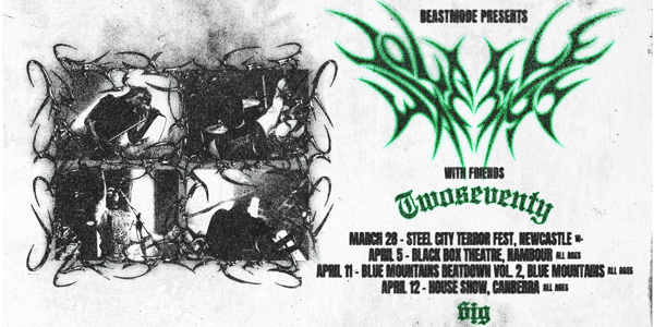 Volatile Ways + TwoSeventy (EP Release Show) in Nambour - AA live at The Blackbox Theatre in Nambour on April 05, 2026 - Concert poster