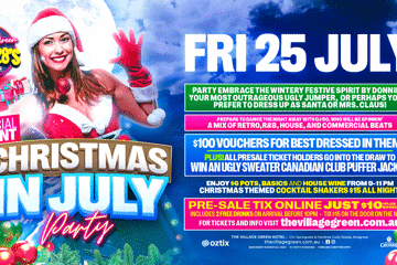 VILLAGE GREEN - Xmas In July | Over 28 Friday's