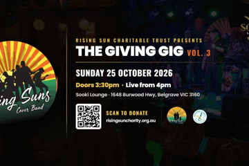 RISING SUN CHARITABLE TRUST PRESENTS - THE GIVING GIG VOL. 3