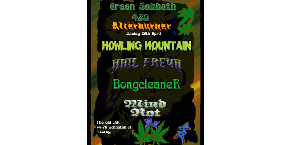 GREEN SABBATH - 420 AFTERBURNER