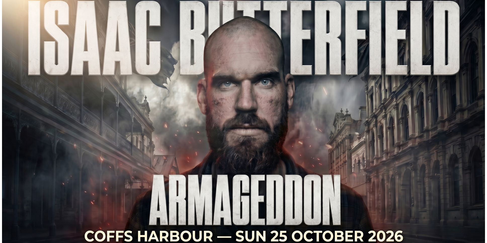 ISAAC BUTTERFIELD - ARMAGEDDON - LATE SHOW