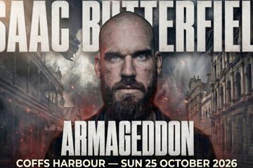 ISAAC BUTTERFIELD - ARMAGEDDON - LATE SHOW