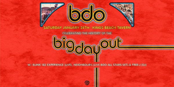 Big Day Out: Tribute Party poster