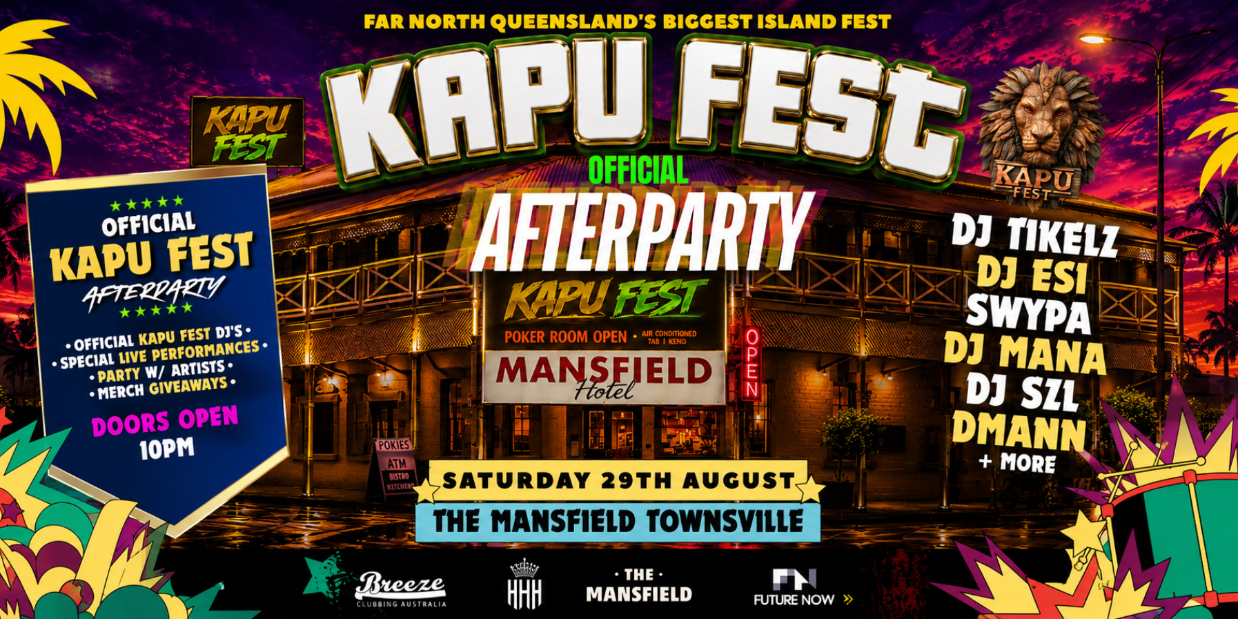 Kapu Fest: Official Afterparty Townsville