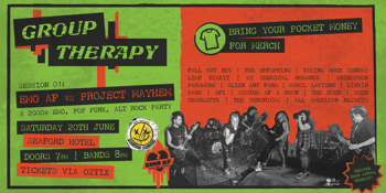 Group Therapy - Session 01: Emo AF vs Project Mayhem