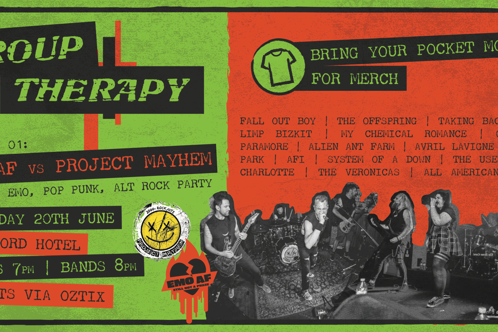 Group Therapy - Session 01: Emo AF vs Project Mayhem