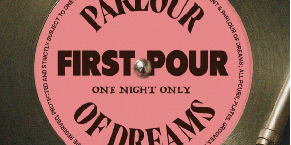 Parlour's First Pour live at Parlour of Dreams in Canberra City on May 23, 2026 - Concert poster