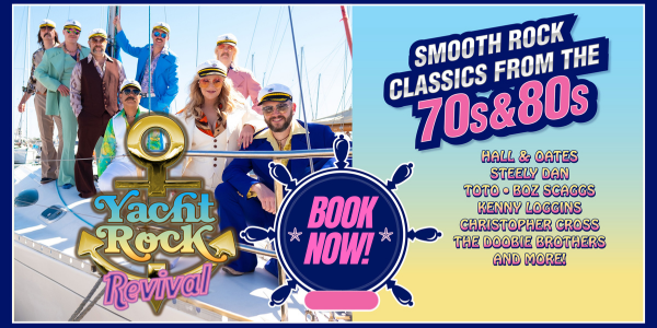 Yacht Rock Revival live at Village Green Hotel - Concert poster