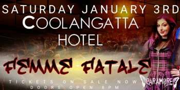 Femme Fatale 2026! (tribute to Paramore, No Doubt and Evanescence)