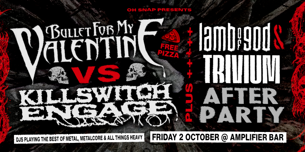 BULLET FOR MY VALENTINE vs KILLSWITCH ENGAGE + LAMB OF GOD/TRIVIUM AFTER PARTY - PERTH