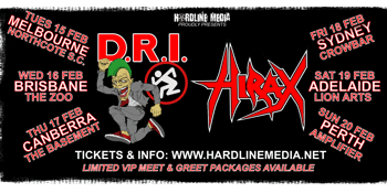 D.R.I (USA) & HIRAX (USA)