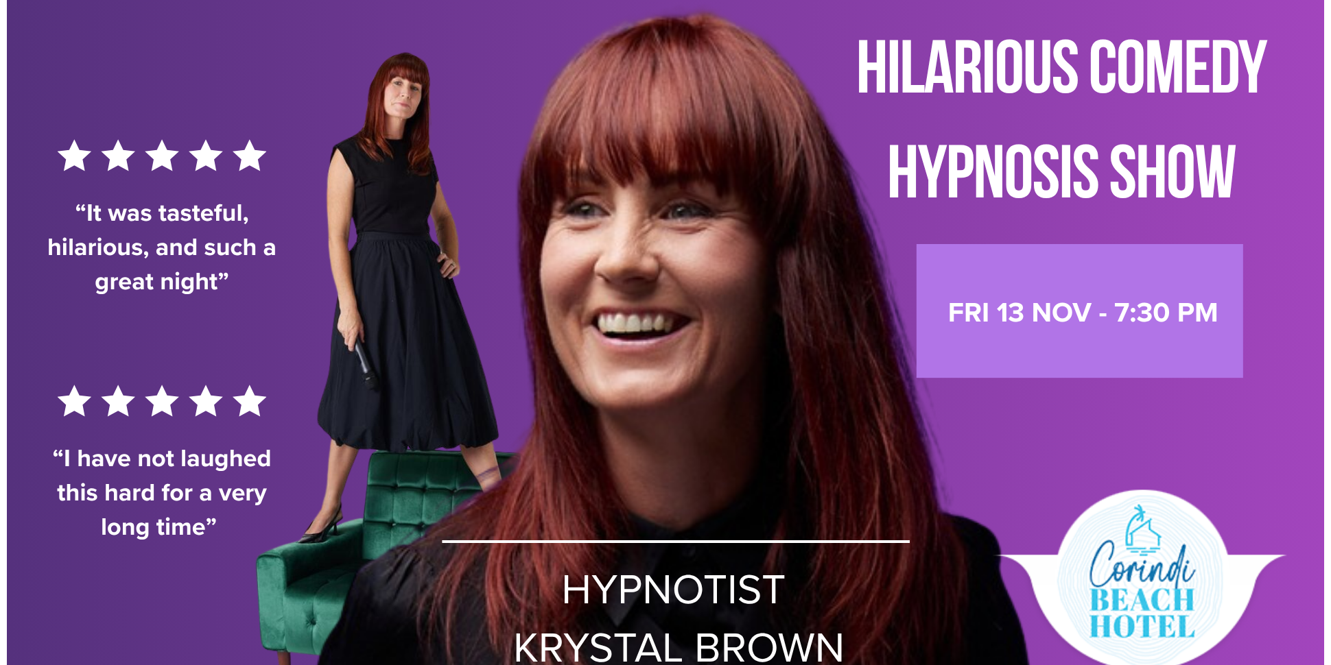 Hypnotist Krystal Brown
