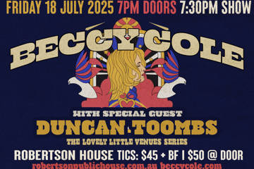 Beccy Cole | Lovely Little Venues Tour