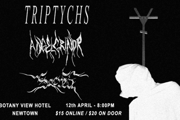 Triptychs Live at Botany View Hotel with Sacred & Angel Grindr