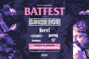 Cancer Bats | Give Me Dirt Australia | BAT FEST  | Melbourne