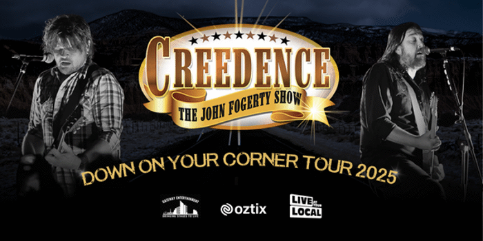 Creedence  The John Fogerty Show - Down on Your Corner Tour