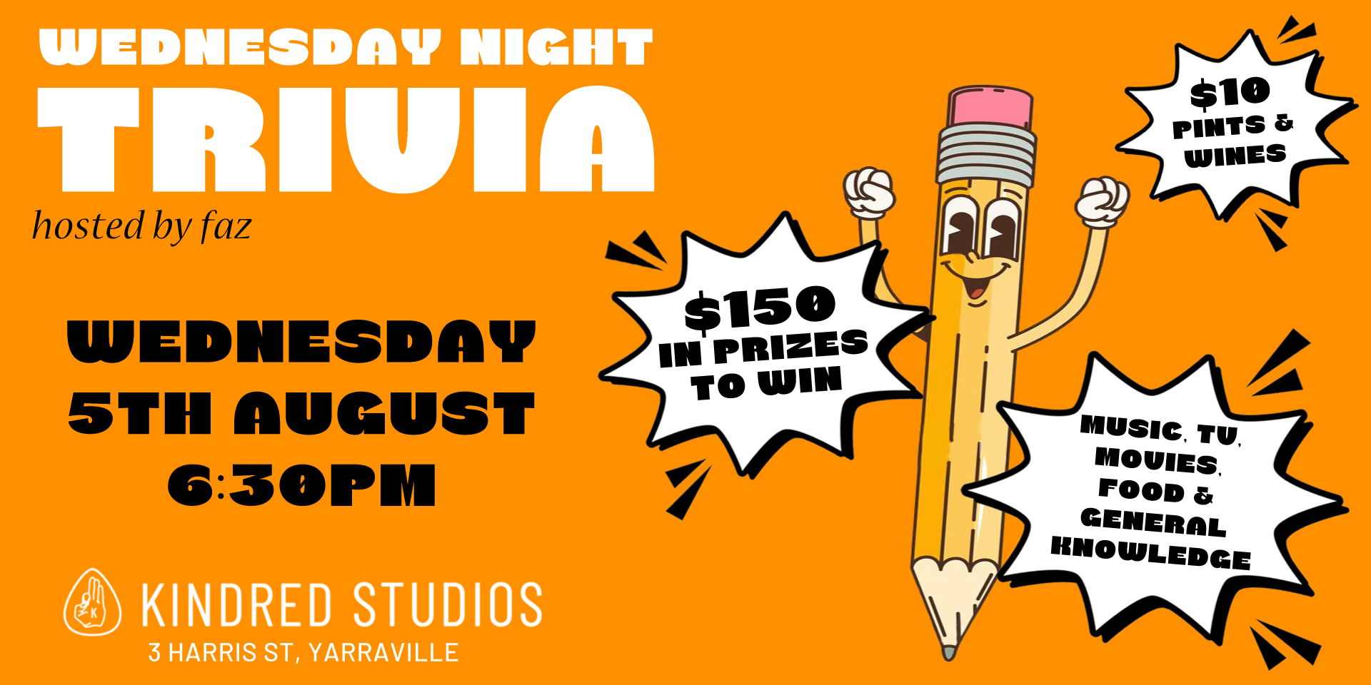 WEDNESDAY NIGHT TRIVIA