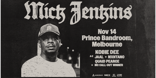 Mick Jenkins live at Prince Bandroom - Concert poster
