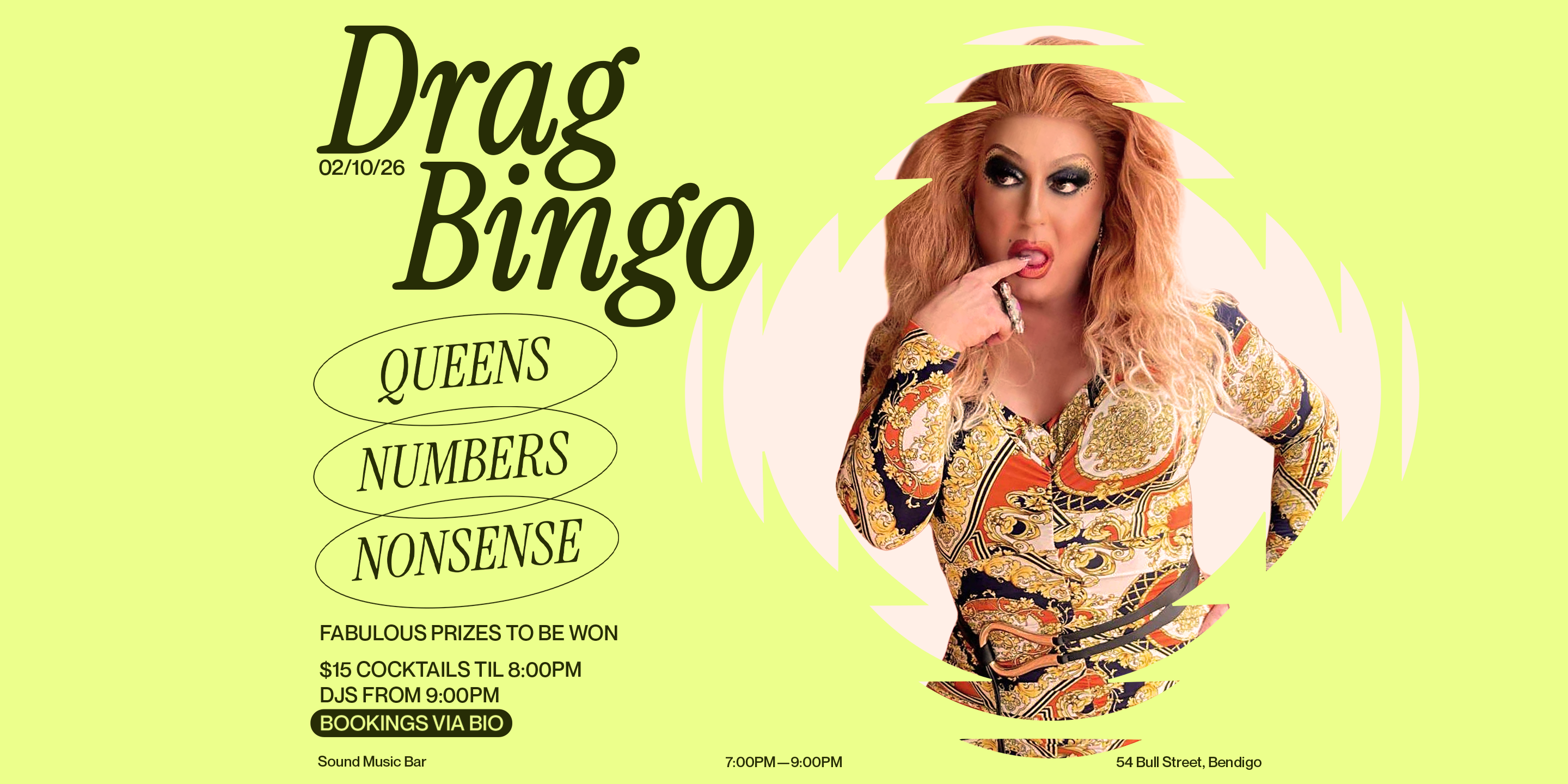 Drag Bingo - 02/10/2025