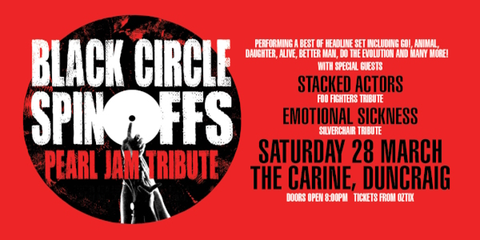 BLACK CIRCLE SPINOFFS - PEARL JAM TRIBUTE | DUNCRAIG