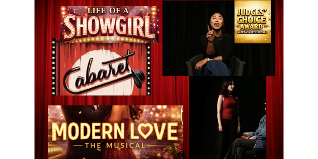 4 Shows in 1: Two Short Comedy Plays, a Short Musical on Modern Love, plus a Cabaret