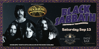 THE SORCERERS perform BLACK SABBATH
