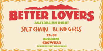 Better Lovers (USA) Australian Debut 2026