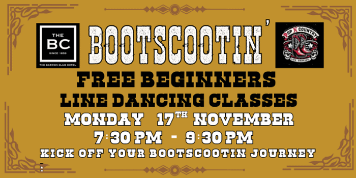 BC Bootscootin' : Pop N Country Linedancing Classes