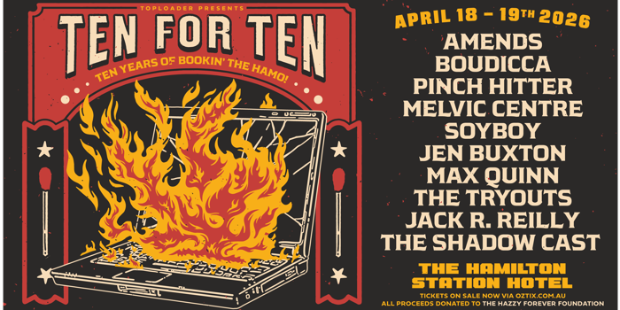 TEN FOR TEN WEEKENDER