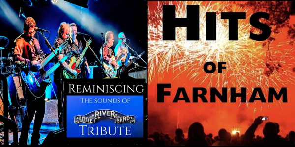 John Farnham and Little River Band performed by Reminiscing Band