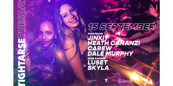 Tightarse Tuesdays @ The Hawthorn VIP live at Tower Hotel, Hawthorn East - Concert poster