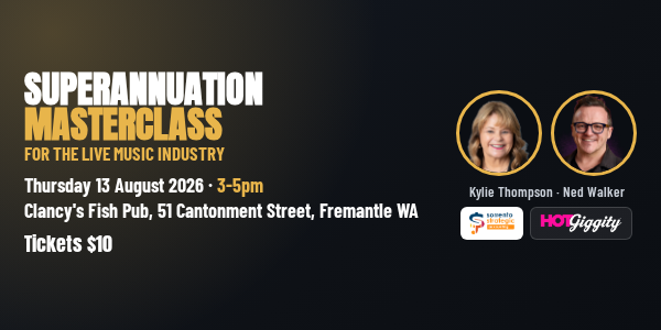 Superannuation Masterclass for the Live Music Industry