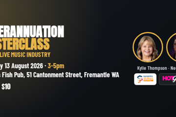 Superannuation Masterclass for the Live Music Industry