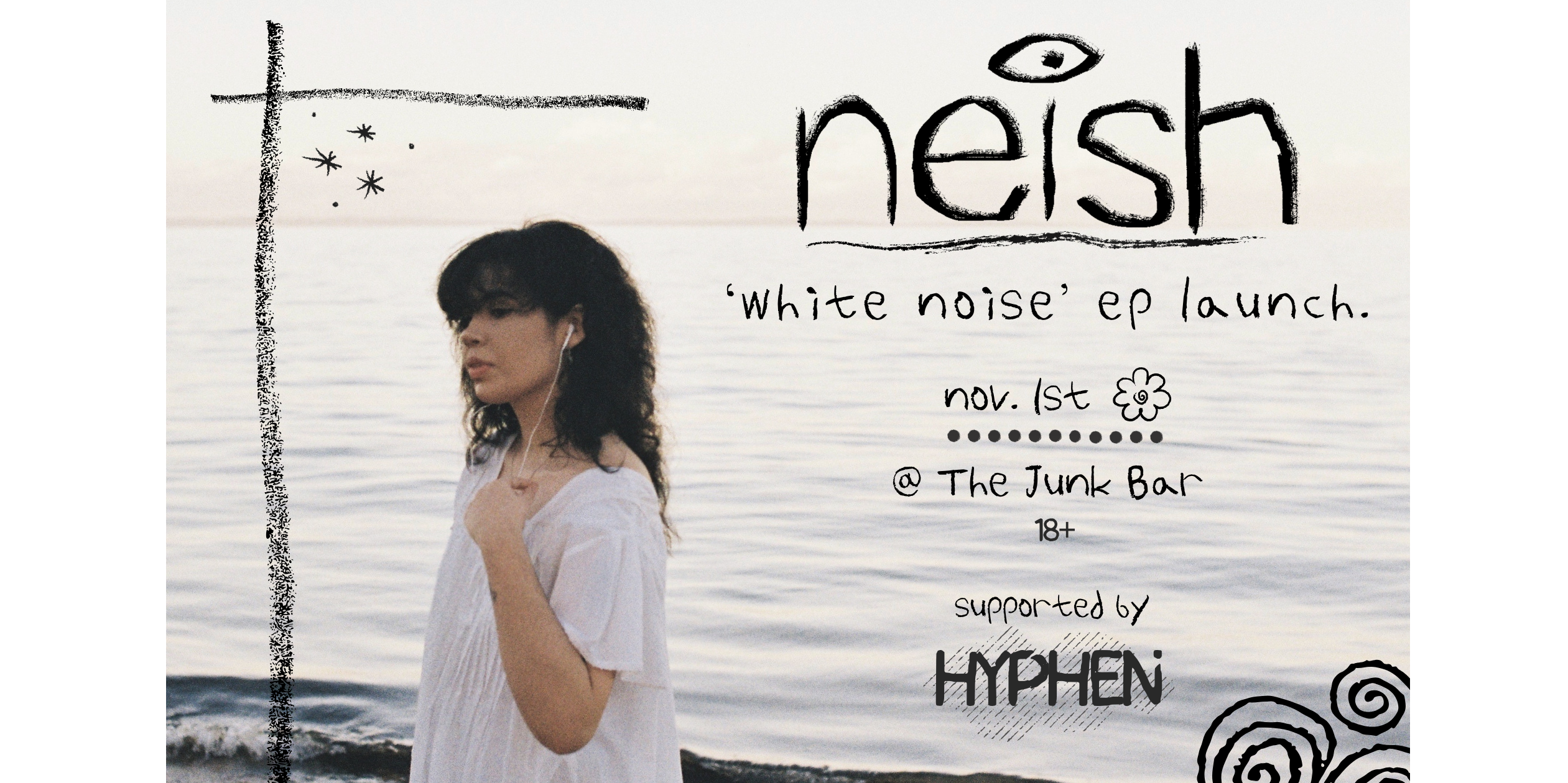 neish 'white noise' EP launch