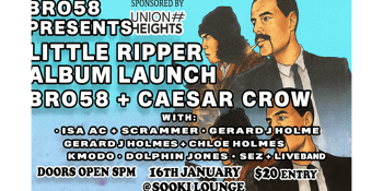 BRO58 X CAESAR CROW’S album “Little Rippers”