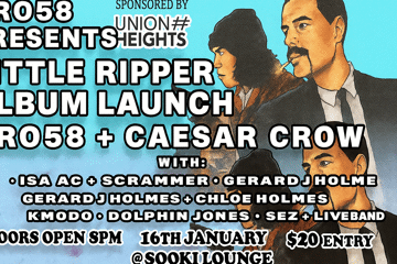 BRO58 X CAESAR CROW’S album “Little Rippers”