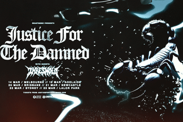 JUSTICE FOR THE DAMNED & THRESHOLD - MELBOURNE