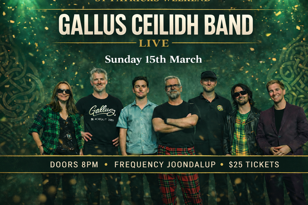 St Patricks weekend with Gallus Ceilidh Band LIVE at Frequency