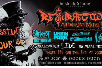 Resurrection Alternative Metal Tribute Show – Live in Toowoomba!