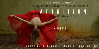 ATTRITION (UK) + GUESTS: AUSTRALIAN & NEW ZEALAND TOUR 2024