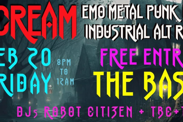 SCREAM! EmoPunkMetalHeavyAltRock FREE Club Night