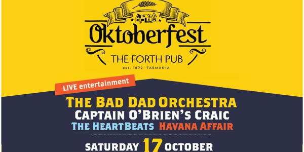 Oktoberfest- Forth Pub live at The Forth Pub - Concert poster