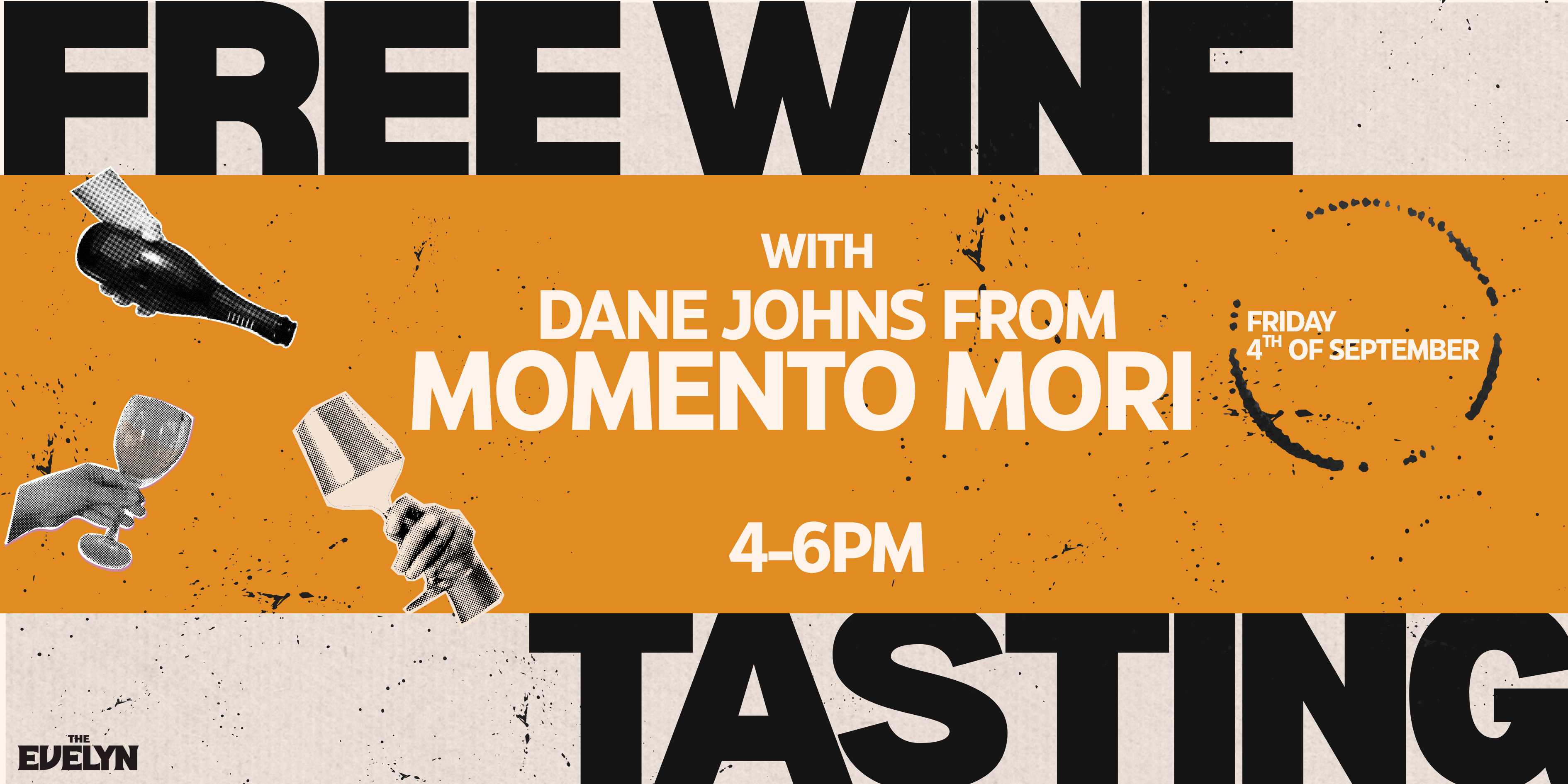 Free Wine Tasting with Dane Johns from Momento Mori